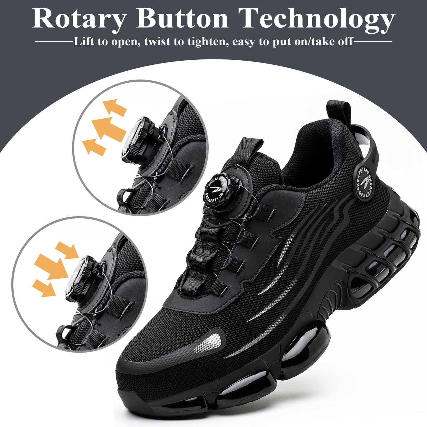 Rovex Max 3 - Scarpe con punta in acciaio