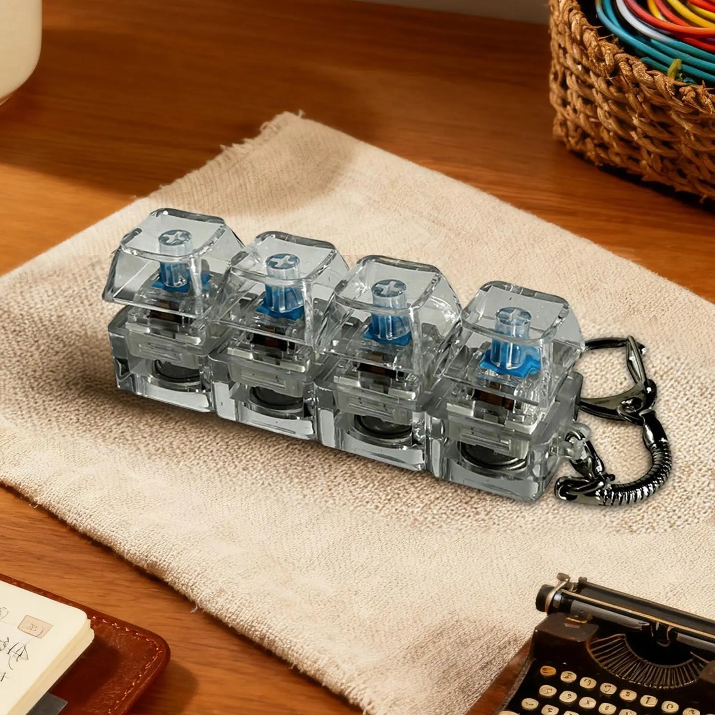 Portachiavi con tastiera LED Zonk™